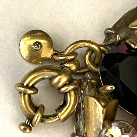 J.Crew Vintage Chunky Rhinestone Bracelet - Picture 8 of 9